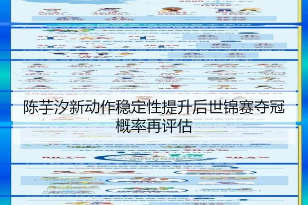 陈芋汐新动作稳定性提升后世锦赛夺冠概率再评估